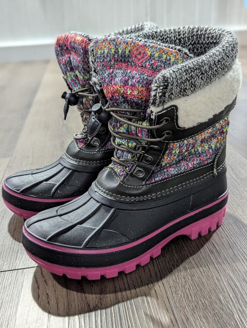 Dream Pairs Kids Insulated Snow Waterproof Boots